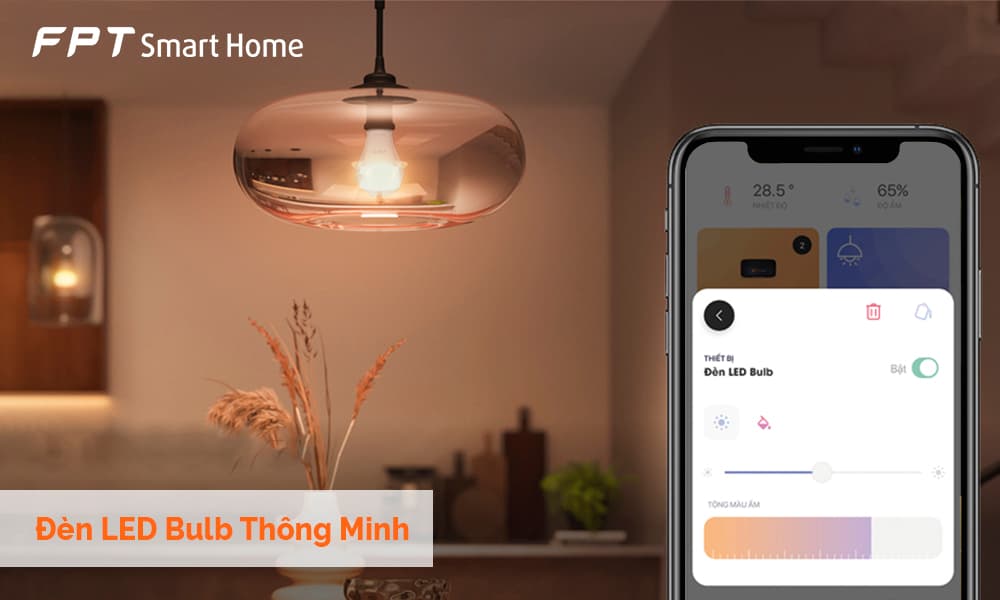 đèn led bulb fpt smart home